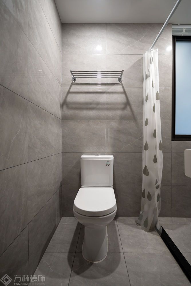 日式风格89平实用主义，原木色的温馨小家-卫生间